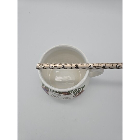 Vintage Onion Soup Recipe Bowl Mug Taiwan - Picture 8 of 10